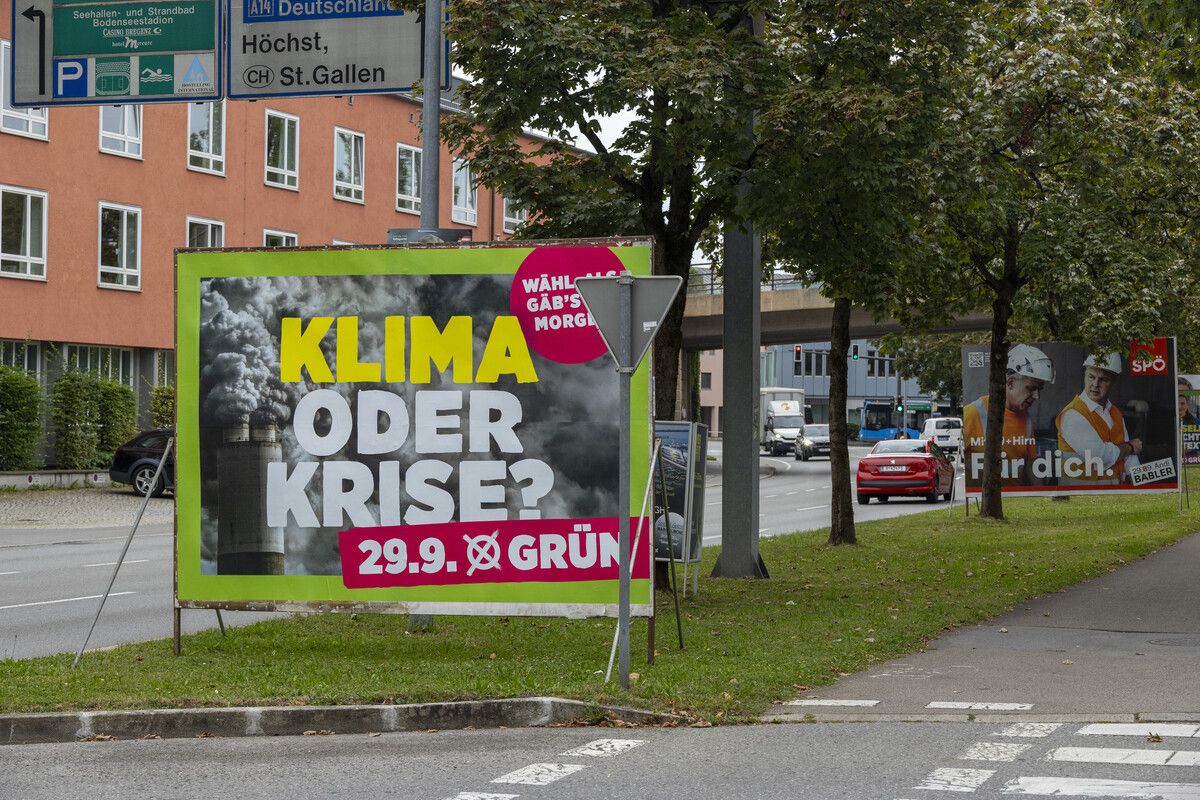 Die Grünen: „Klima oder Krise?“ ⇒VN/Paulitsch
