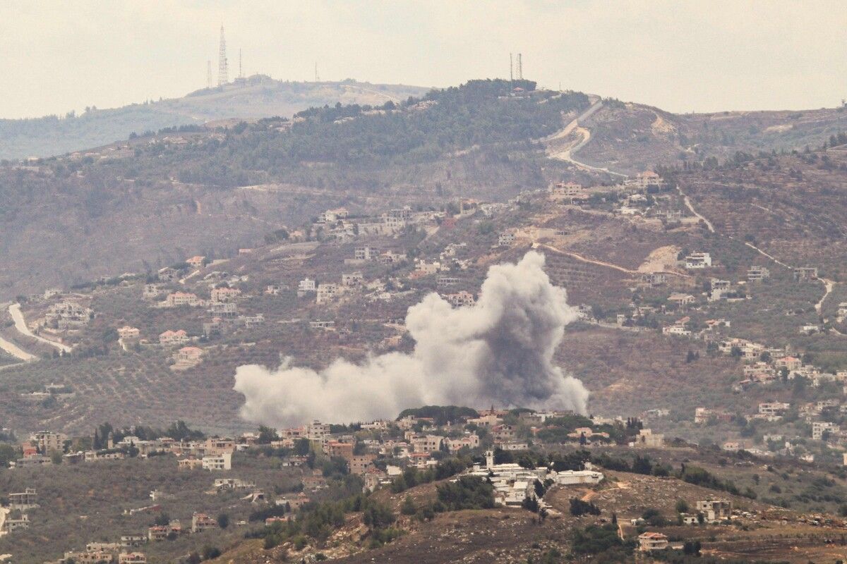 Die Hisbollah nimmt Israel weiter unter Dauerbeschuss. ⇒AFP