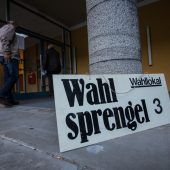 Neun Parteien auf dem Wahlzettel