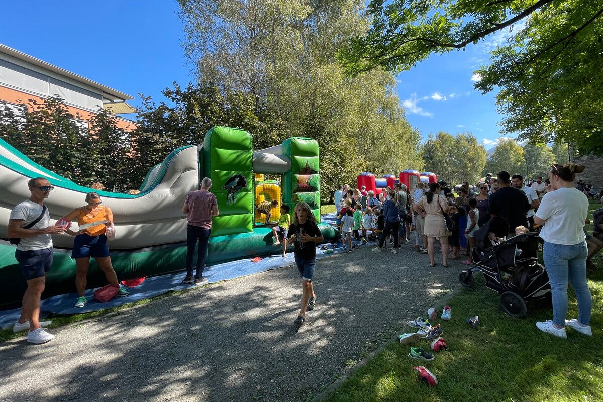 Die Stadt Dornbirn verspricht am Samstag den größten Spielplatz des Landes. ⇒Stadt