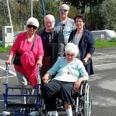 Senioren auf Urlaubsaustausch