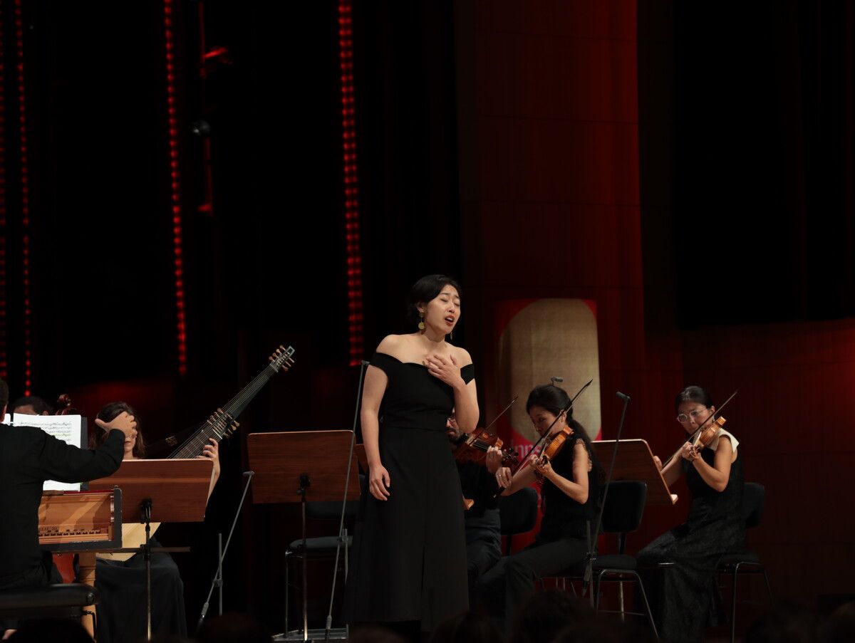 Die Zweitplatzierte Jiayu Jin aus China präsentierte eine Arie aus Christoph Willibald Glucks „I Cinesi“. ⇒pissarek