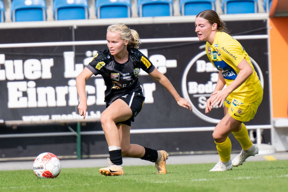 Emilia Purtscher bestritt ihr erstes Spiel für Altach nach der Rückkehr von der U20-WM.⇒Serra