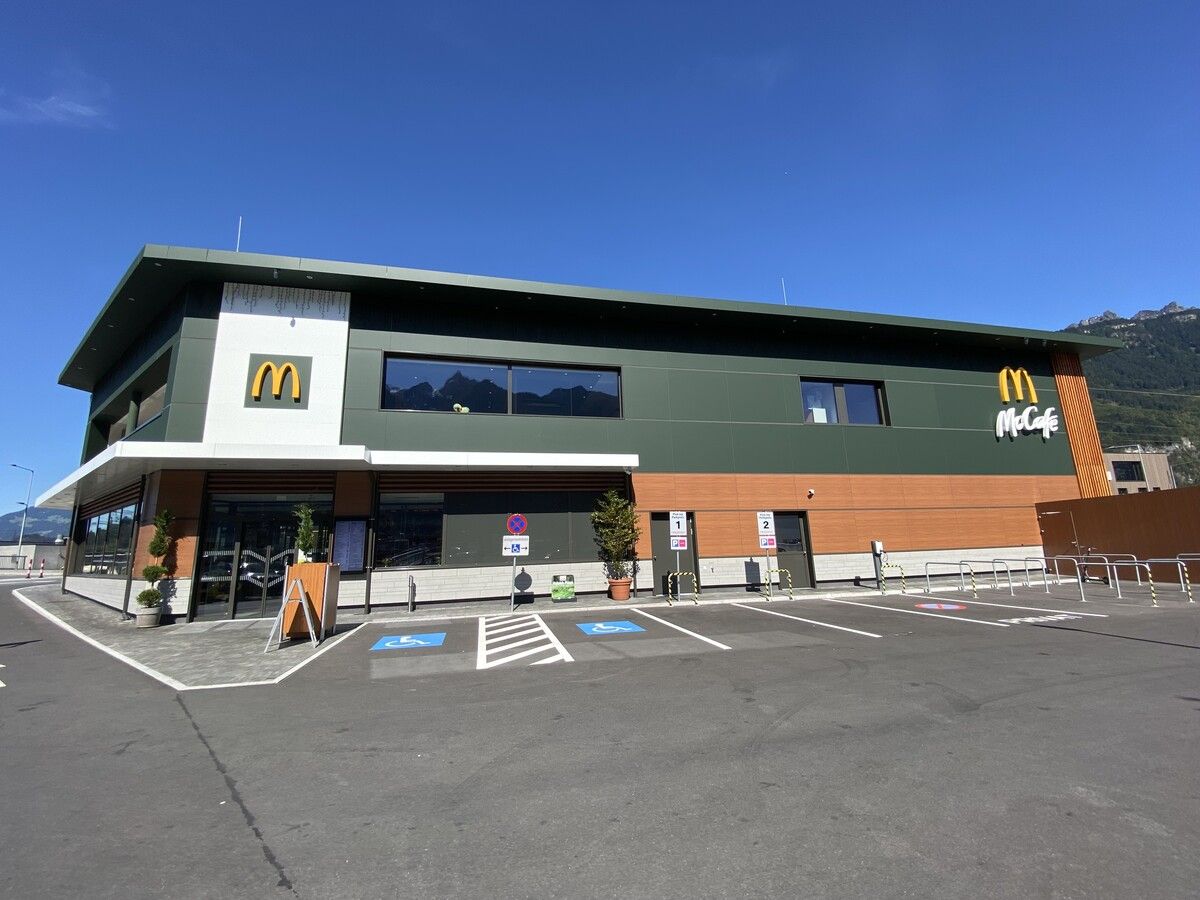 Erst vor wenigen Wochen wurde der McDonald’s in Bürs neu eröffnet.⇒VN/JUN