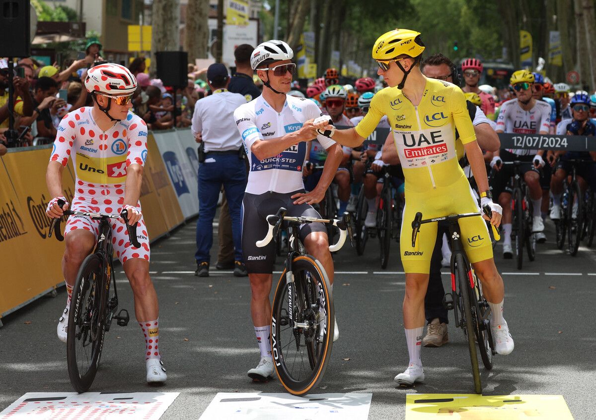 Evenepoel und Pogacar gelten als große Rivalen um den WM-Titel.⇒Reuters