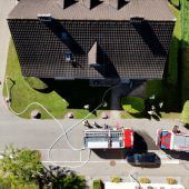Brand in Küche