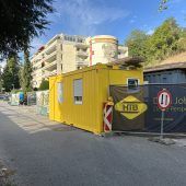 Nun wird endlich gebaut . . .
