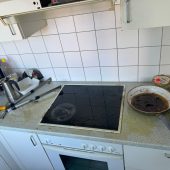 Die Pfanne vergessen
