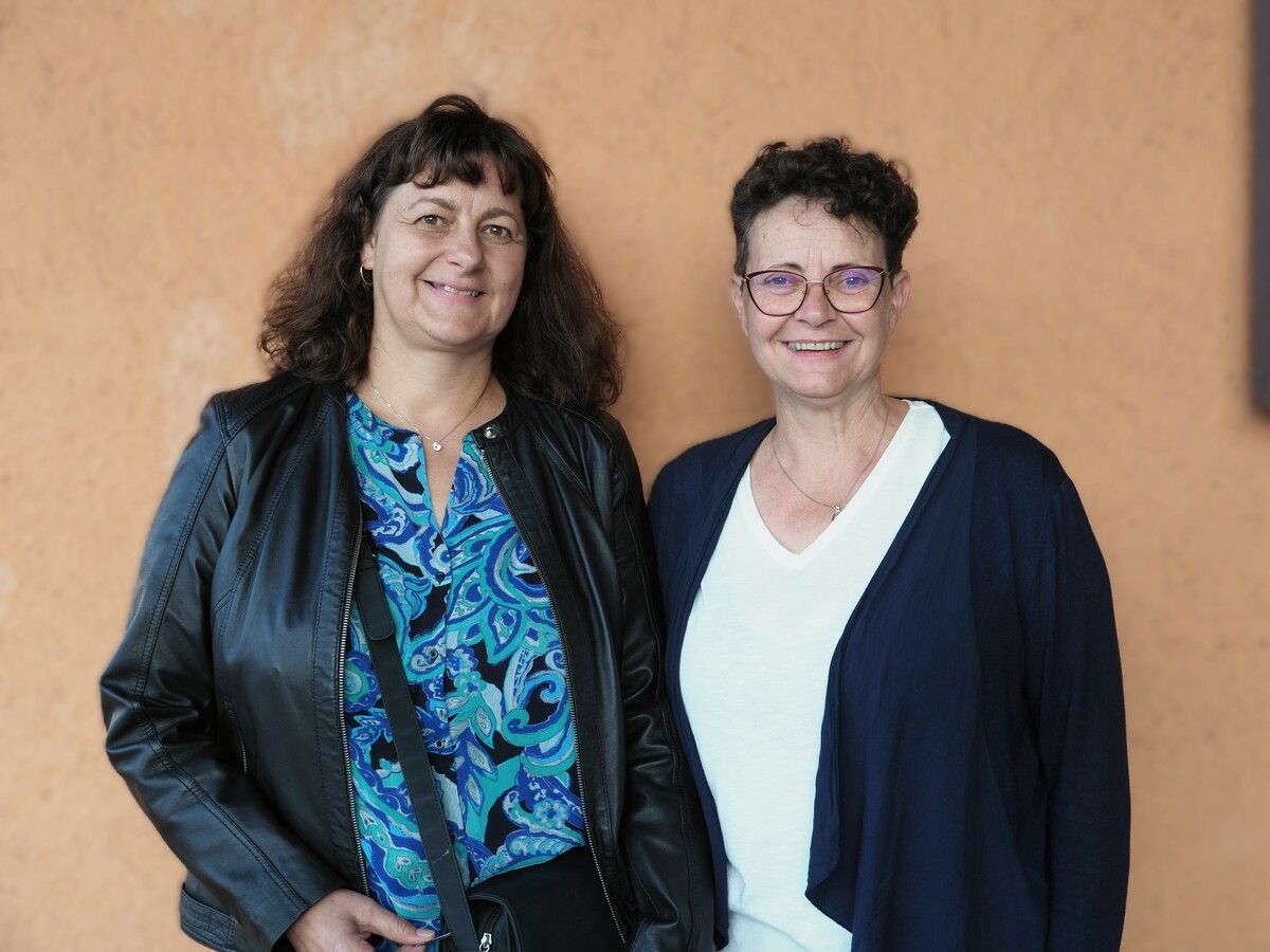 Hedwig Niederländer und Heidi Gantner feierten mit.