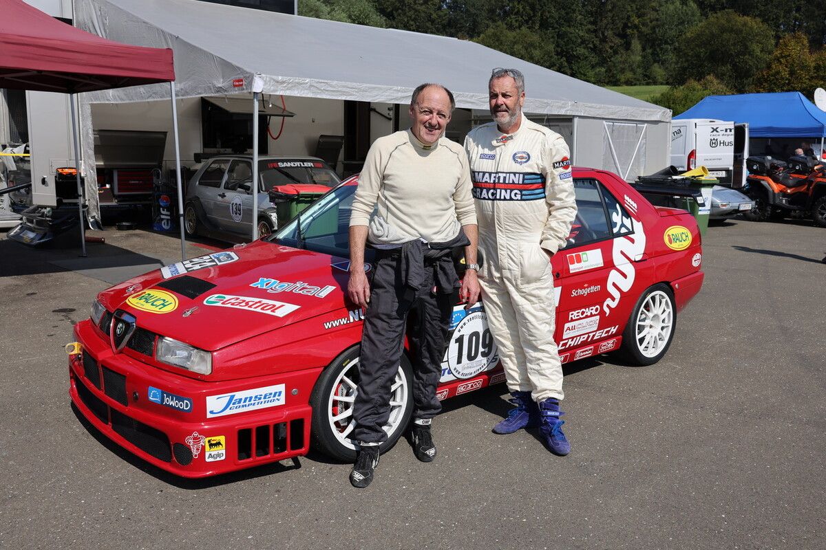 Ignaz Schneider aus Egg (l.) und Robert Fleisch aus Bildstein (r.).⇒Noger