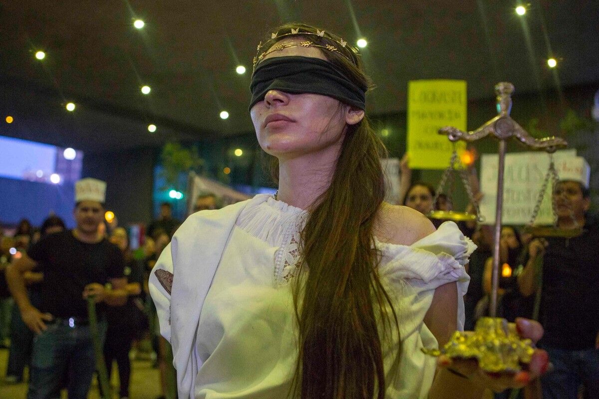 In Mexiko wurde monatelang gegen die umstrittene Reform protestiert.⇒AFP