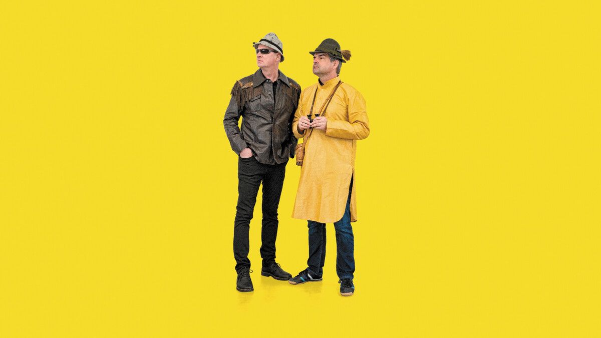 „Jaga“ heißt das neue Kabarett von Markus Lins und Manfred Kräutler.⇒Veranstalter