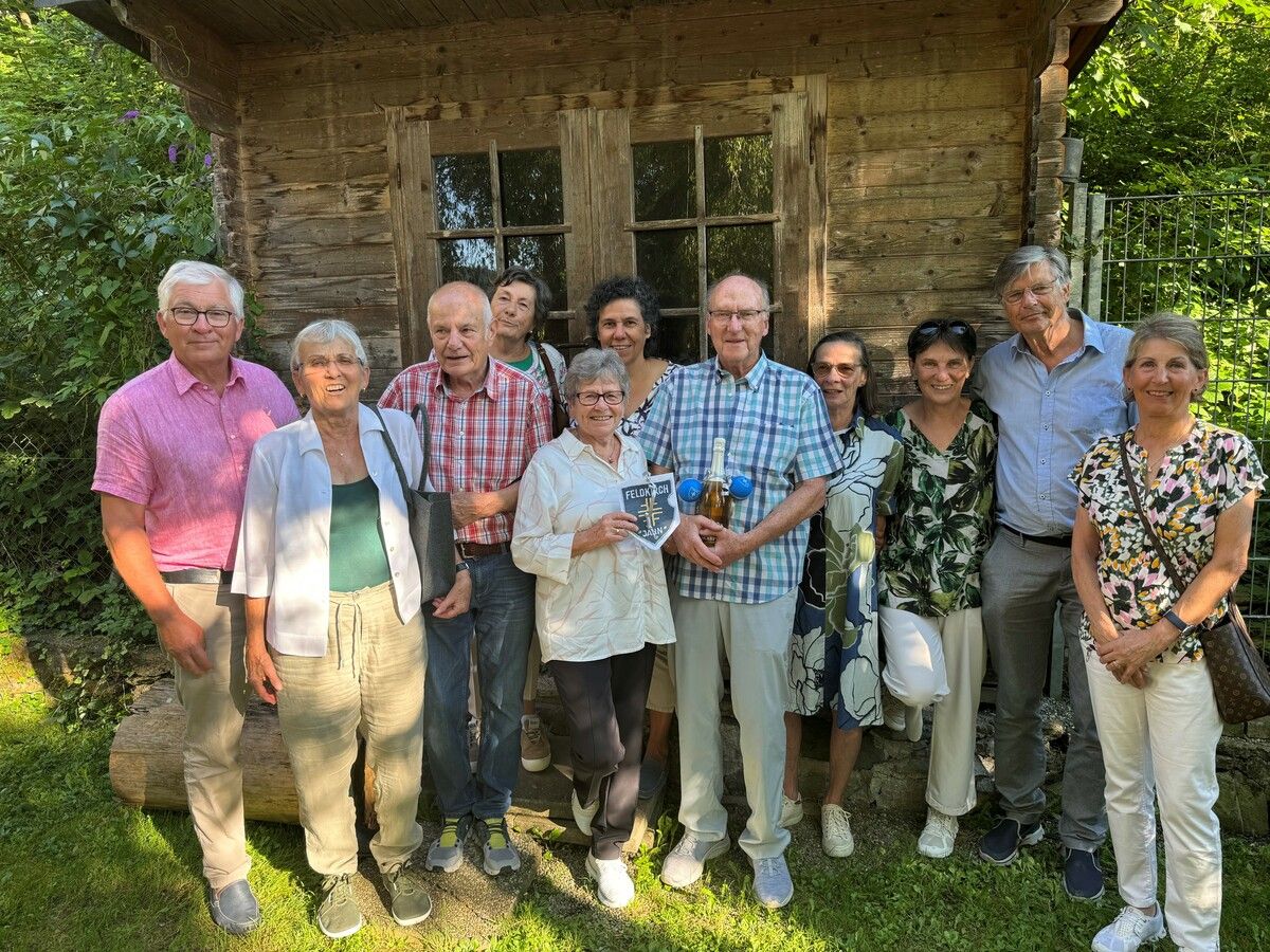 Jahrzehntelanges Engagement gewürdigt: Turnerschaft Jahn Feldkirch feierte die 80er von Hannelore und Hans Herzog.⇒ts Jahn