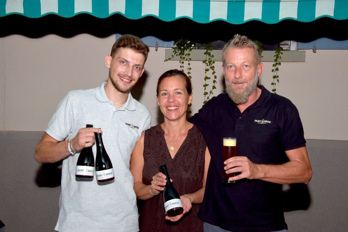 Johannes Siegele („Muntabrew“), Christine Moll und Andreas Siegele. ⇒SCO