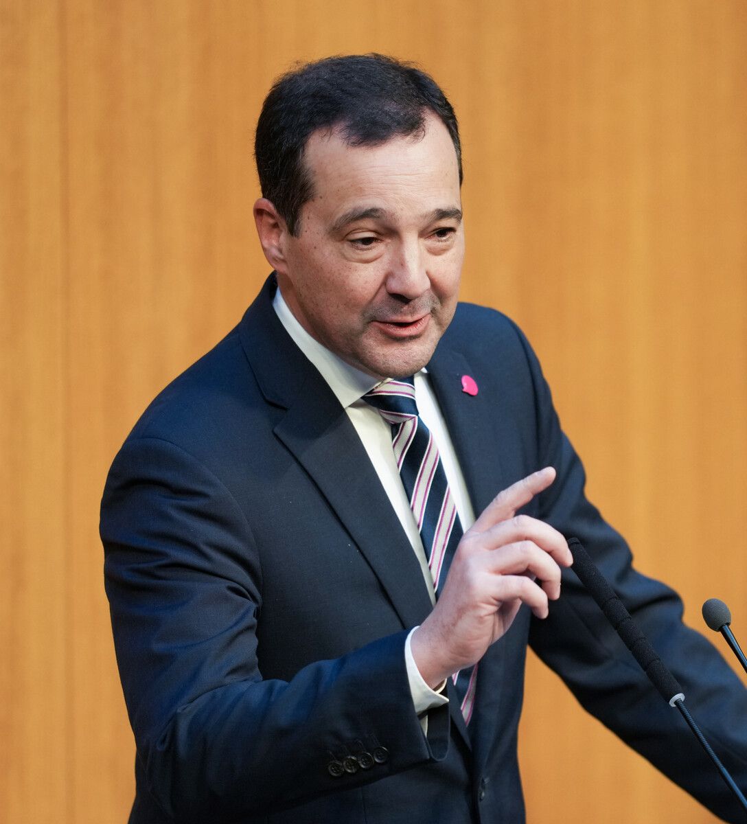 Kein Hinterbänkler: Loacker hielt in der Legislaturperiode die meisten Reden.⇒apa