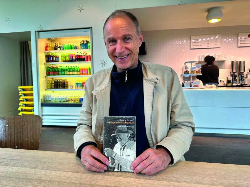 Klaus A. Amann erinnert sich in seinem Buch an seinen Vater. VN/CRO