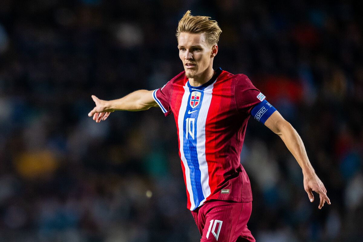 Martin Ödegaard hatte sich gegen Österreich verletzt.⇒Gepa