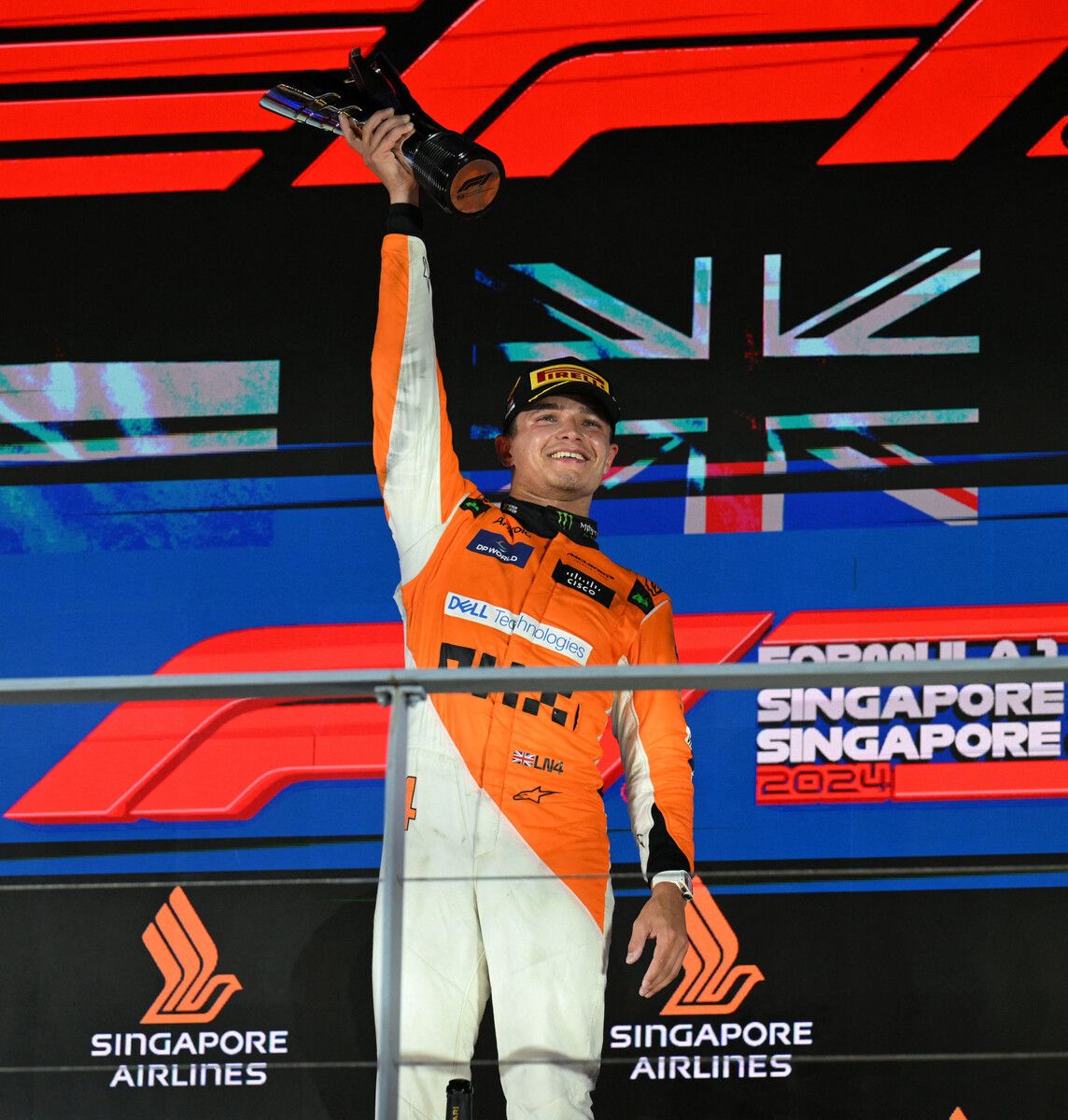 Norris macht weiter Druck auf Verstappen.⇒Reuters