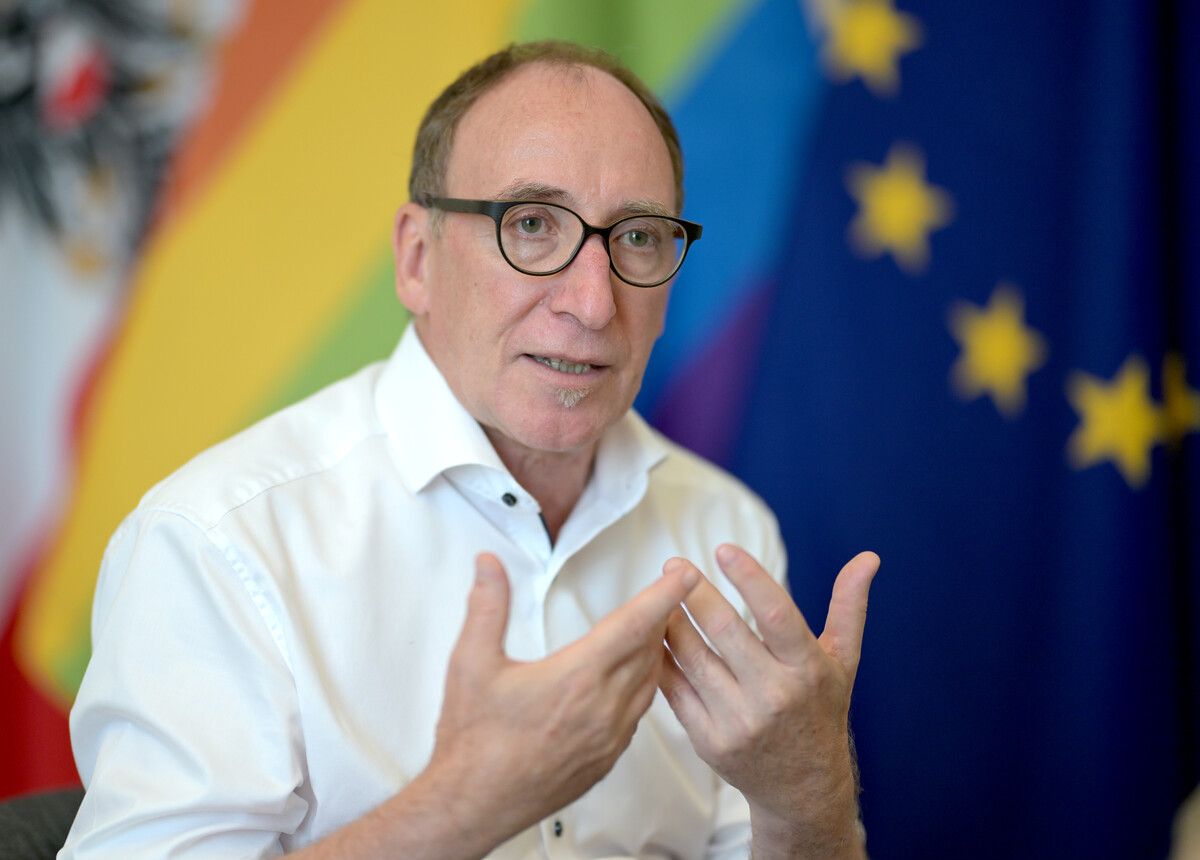 Sozialminister Rauch will die Nachwehen der hohen Inflation lindern. ⇒APA