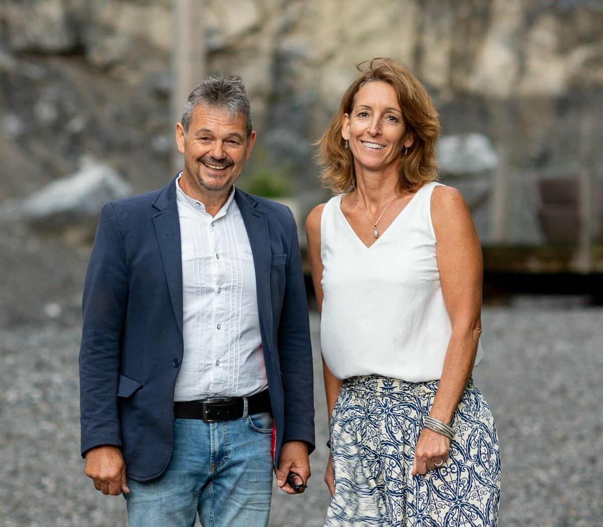 Stolz auf bisher gelungene Arbeit: Walter Rauch und Karen Schillig. ⇒Leader