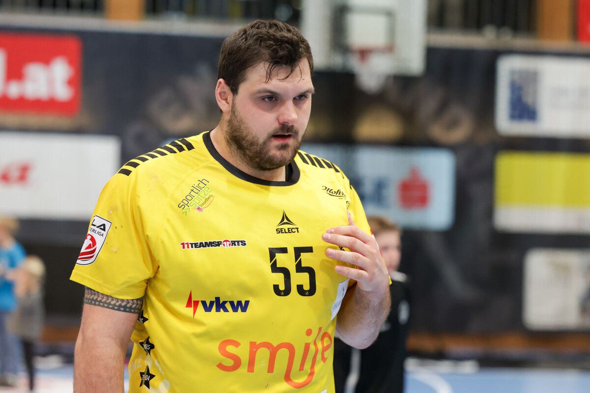 Tobias Wagner war einer der Leistungsträger von Bregenz Handball.⇒Stiplovsek