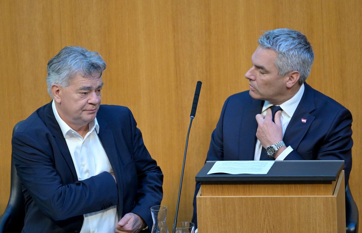 Türkis-grün waren sich beim Thema Klimaschutz oft uneins. Ein Klimaschutzgesetz wurde nicht auf den Boden gebracht. ⇒APA