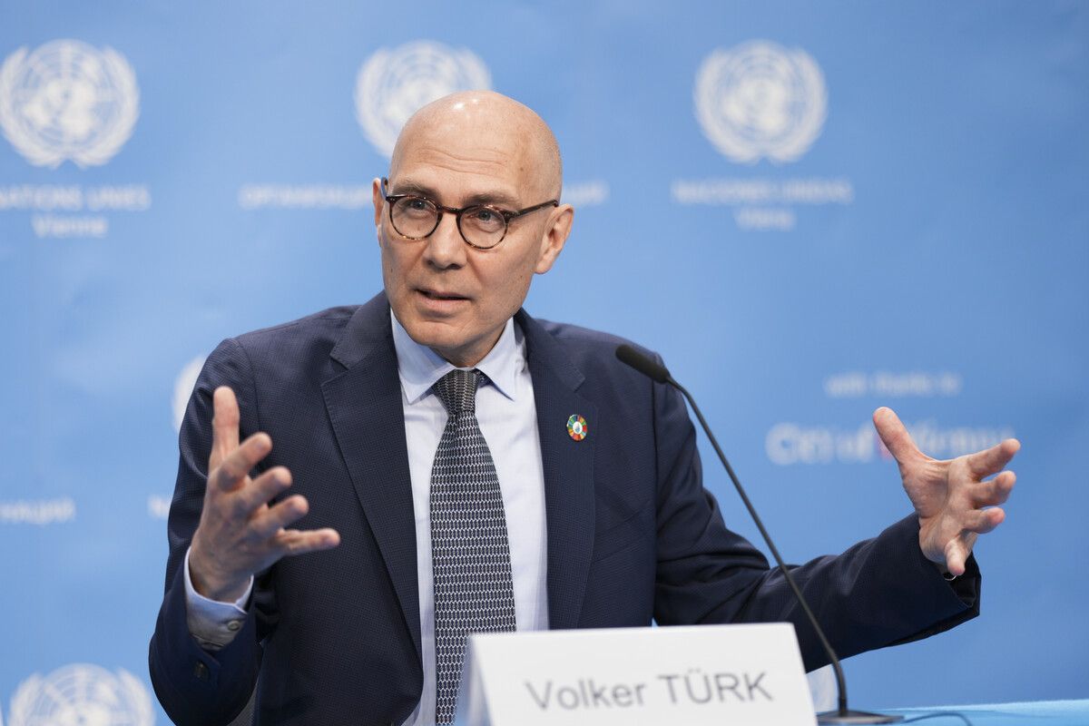 Volker Türk hofft, dass sich die Dinge zum Besseren wenden.⇒APA