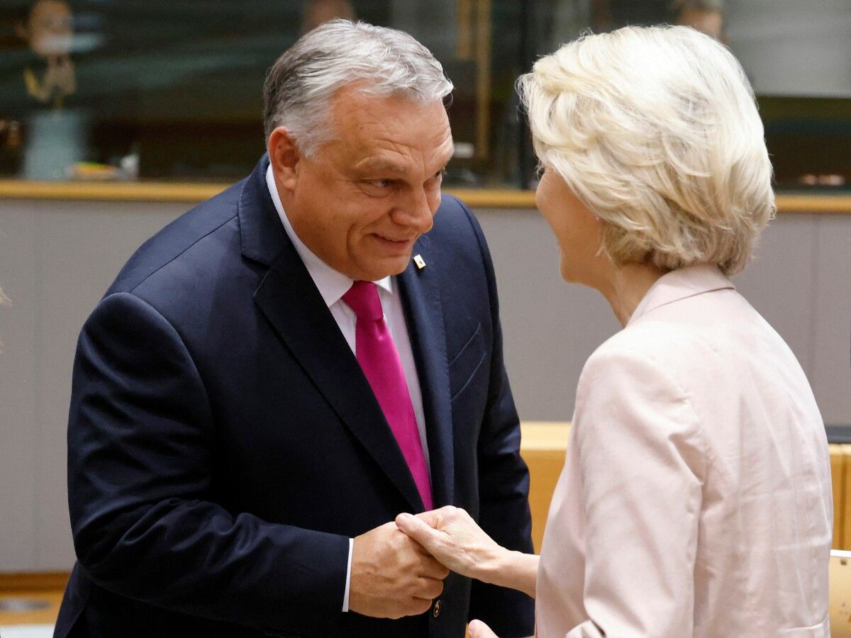 Von der Leyen und Orbán werden keine Freunde mehr.⇒AFP