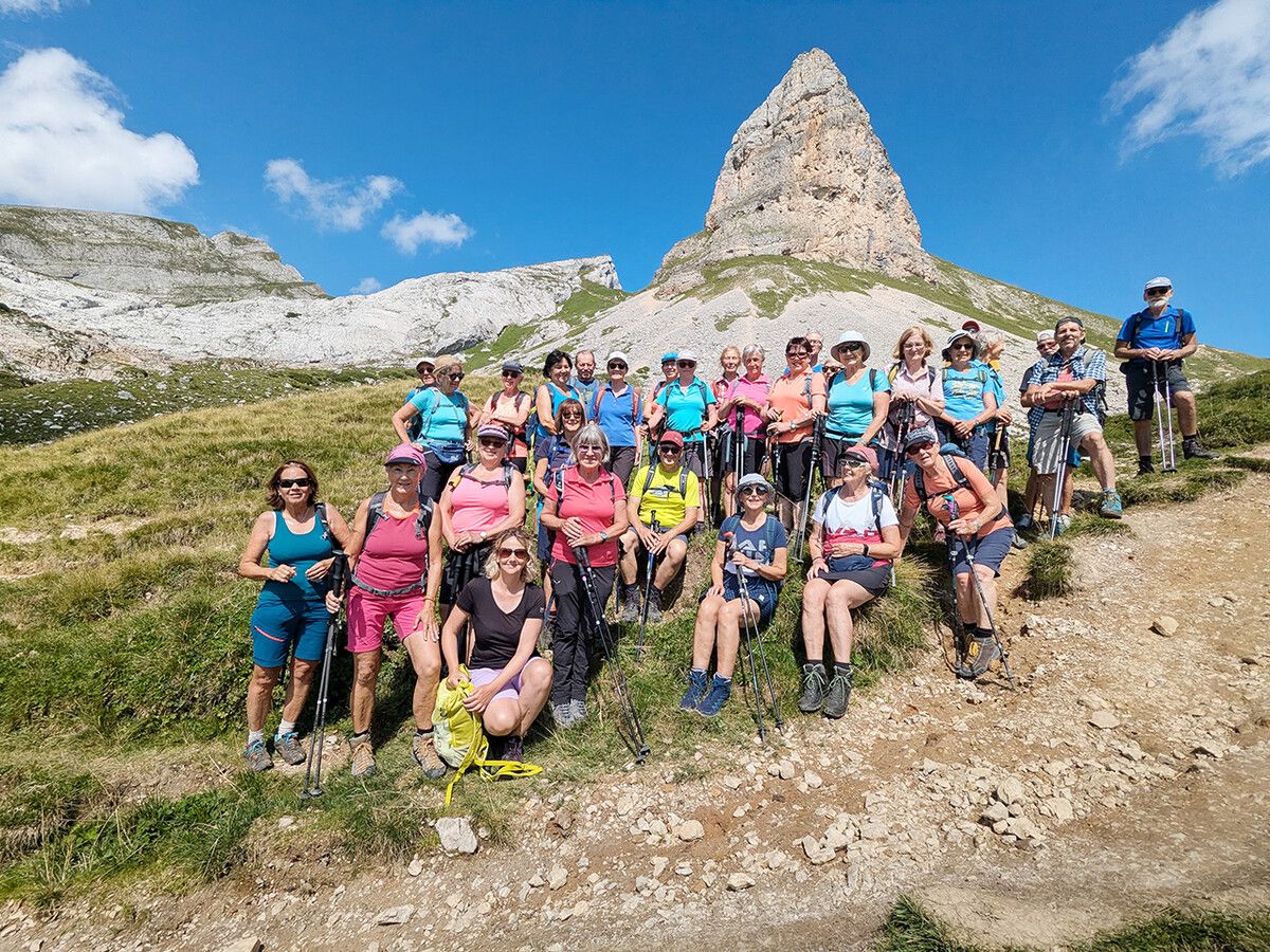 Wanderfreuden am Achensee: Vorarlberg 50plus genoss malerische Landschaften und gesellige Wanderungen.⇒Verein VORARLBERG 50plus