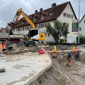 Strom-Hauptschlagader in Phase zwei