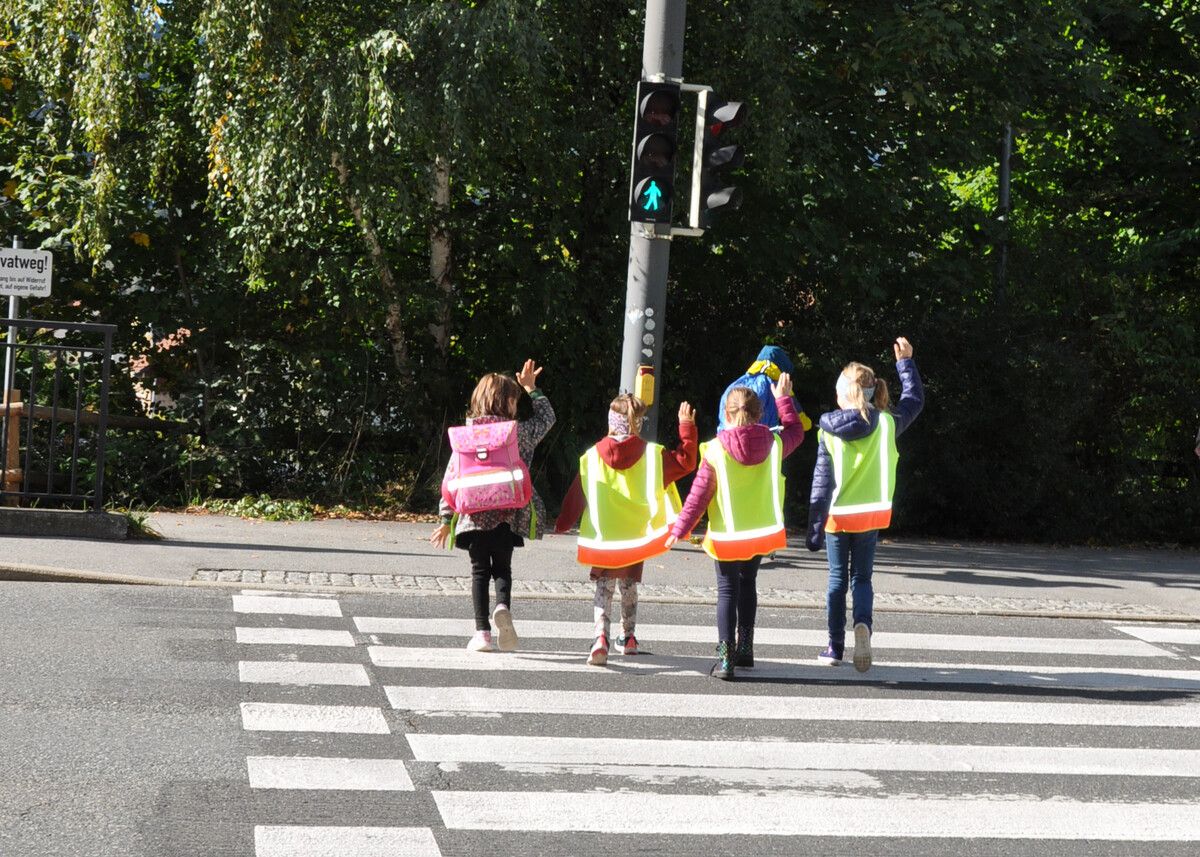 Zum Schulbeginn ist Vorsicht im Straßenverkehr angesagt. ⇒Stadt Bludenz