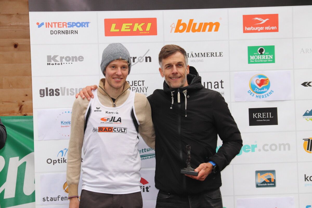 2024-Tagessieger Gerd Hagspiel und der zweitplatzierte Jakob Mayer (l.).⇒Privat