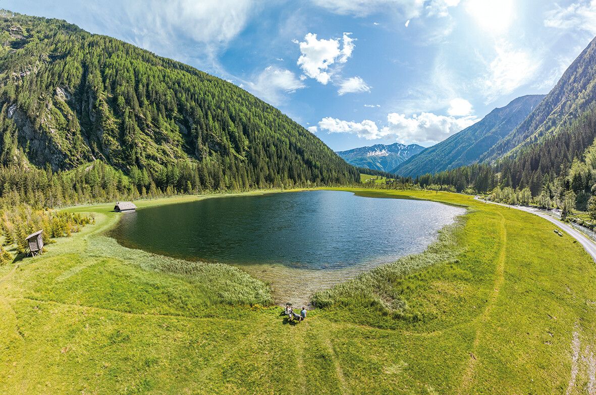 Ab dem Parkplatz Ankogelbahn geht es in das idyllische Seebachtal.⇒Peter Maier