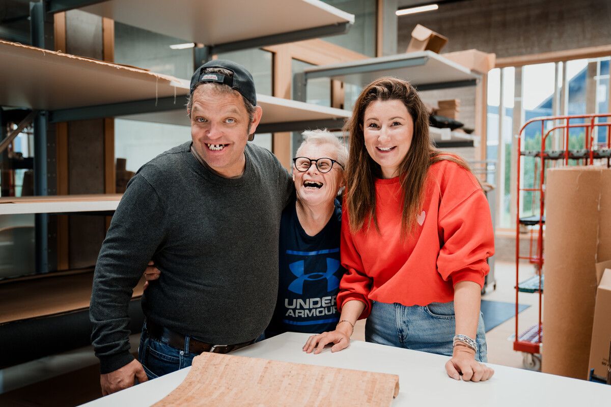 Alex Rigg und Alfred Gmeiner zu Besuch bei Clarissa Steurer.⇒ Clarissakork