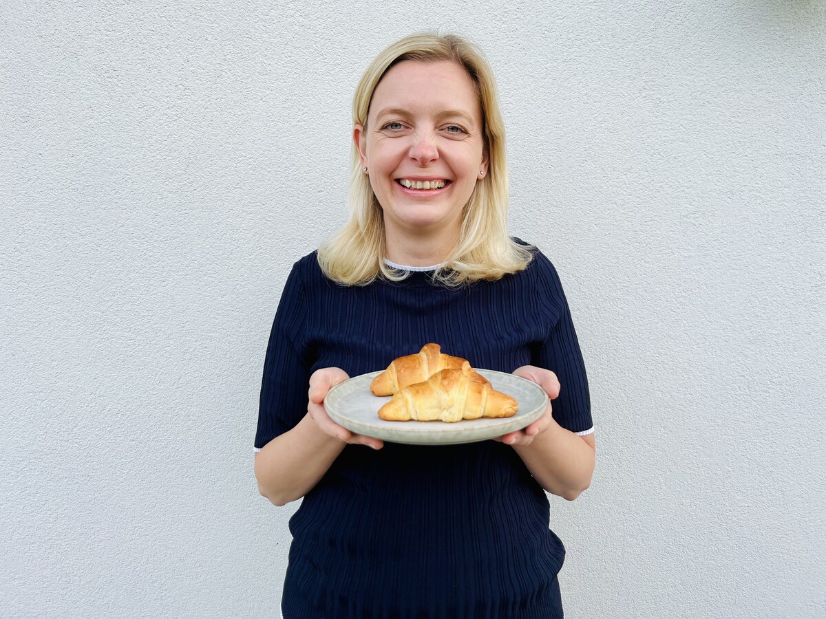 Alexandra Frick präsentiert heute ihr Rezept für Butterhörnchen.⇒AFB