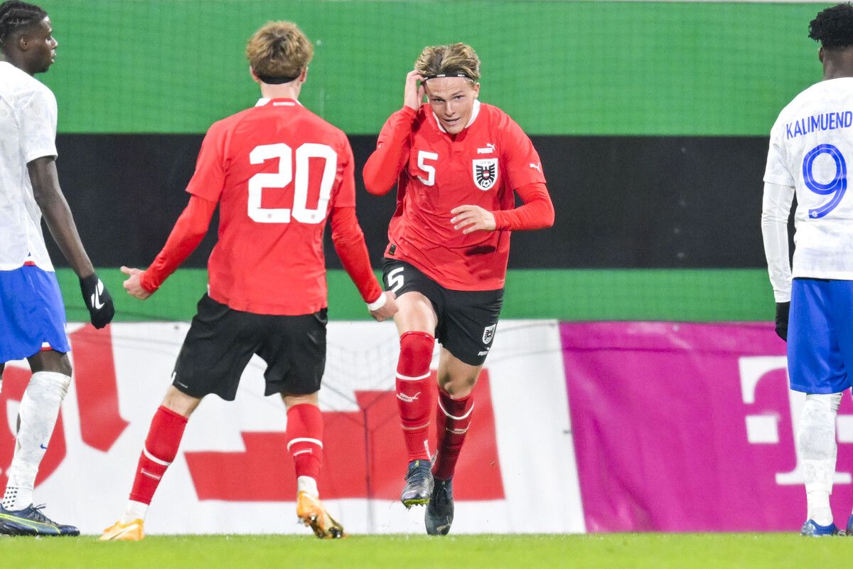 Altachs Verteidiger Paul Koller steht im Aufgebot des ÖFB-U21-Teams.⇒gepa