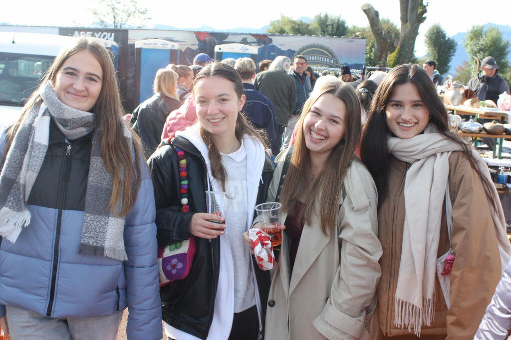 Anabell, Leonie, Magdalena und Magdalena II hatten viel Freude und Spaß. ⇒VN/TK