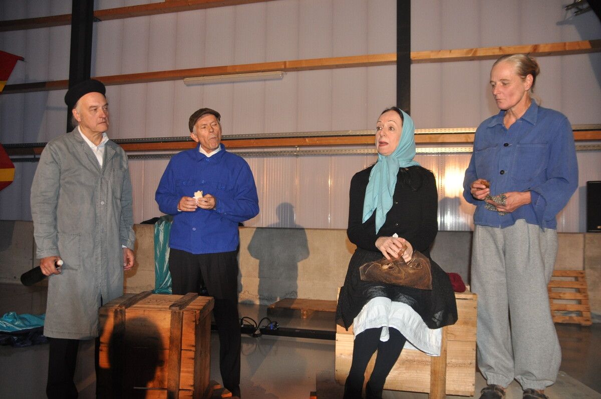 Andreas Kosek, Karl Müller, Katharina Grabher und Ruth Grabher. ⇒HAB