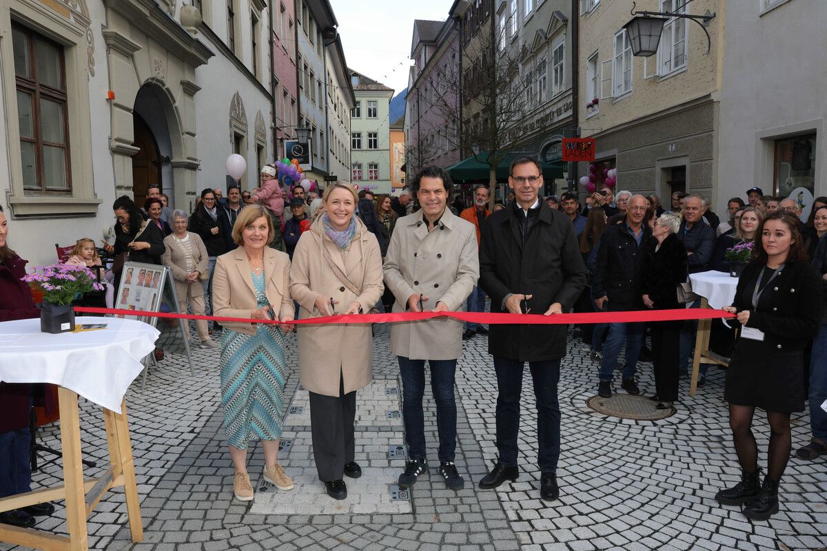 Barbara Schöbi-Fink, Andrea Kerbleder, Manfred Rädler und Markus Wallner. ⇒
