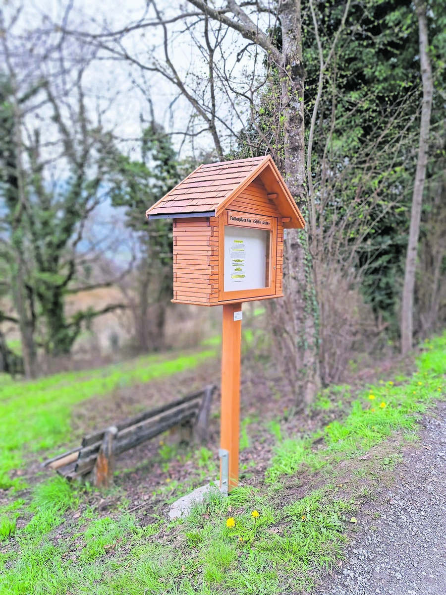 Bei der Lesewanderung können die neuen Texte in den Texthäusern gelesen werden.⇒monik a mathes