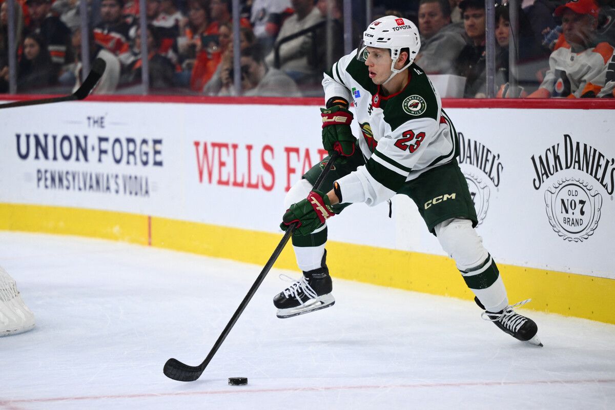 Blieb erstmals ohne Punkt: Minnesotas Marco Rossi.⇒USAToday