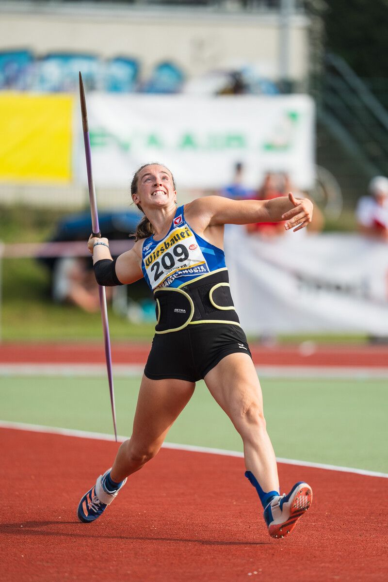 Chiara-Belinda Schuler muss als HLSZ-Sportsoldatin abrüsten.⇒GEPA