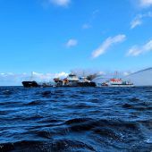 Öltanker-Brand in der Ostsee: Crew aus Krankenhaus entlassen