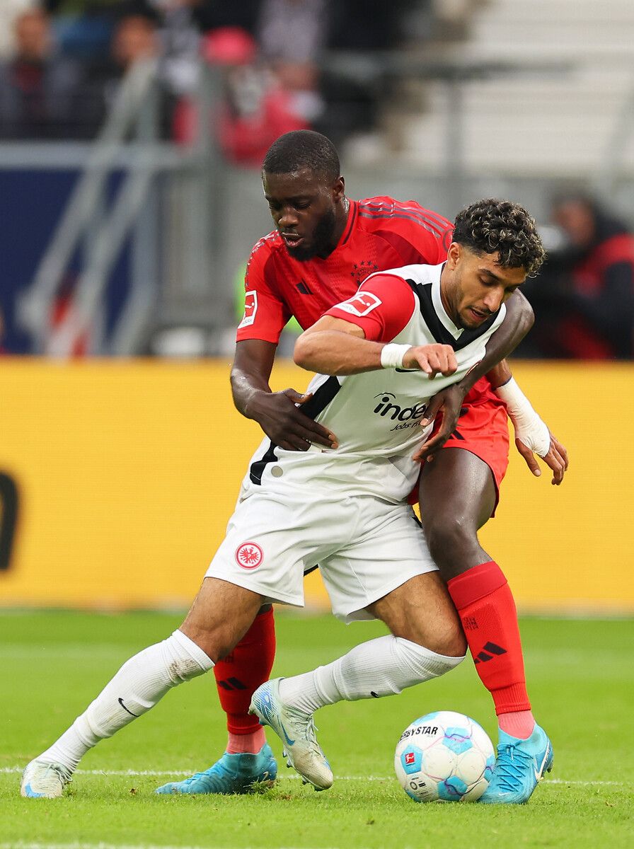 Dayot Upamecano traf für Bayern, Omar Marmoush erzielte sogar zwei Tore.⇒Gepa