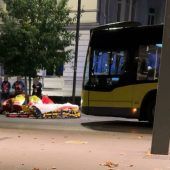 69-Jähriger bei Bahnhof Dornbirn von Landbus angefahren