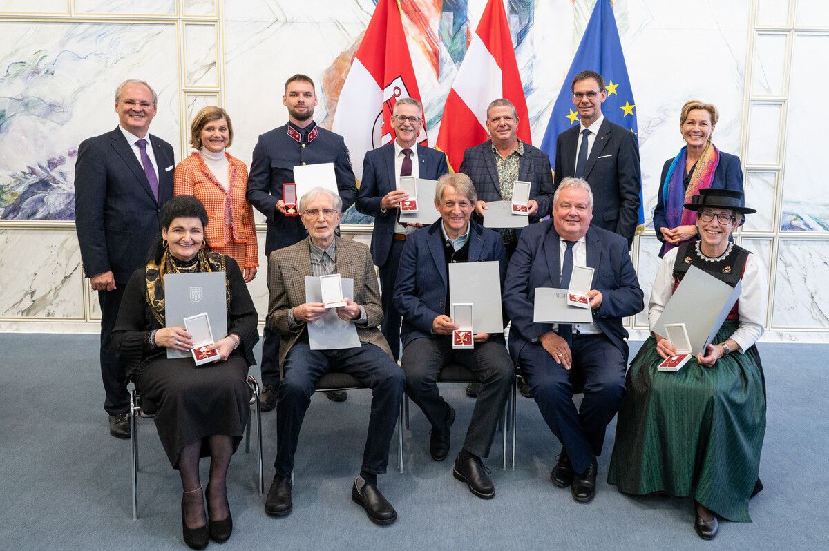 Der Festakt fand im Montfortsaal des Landhauses in Bregenz statt.⇒vlk