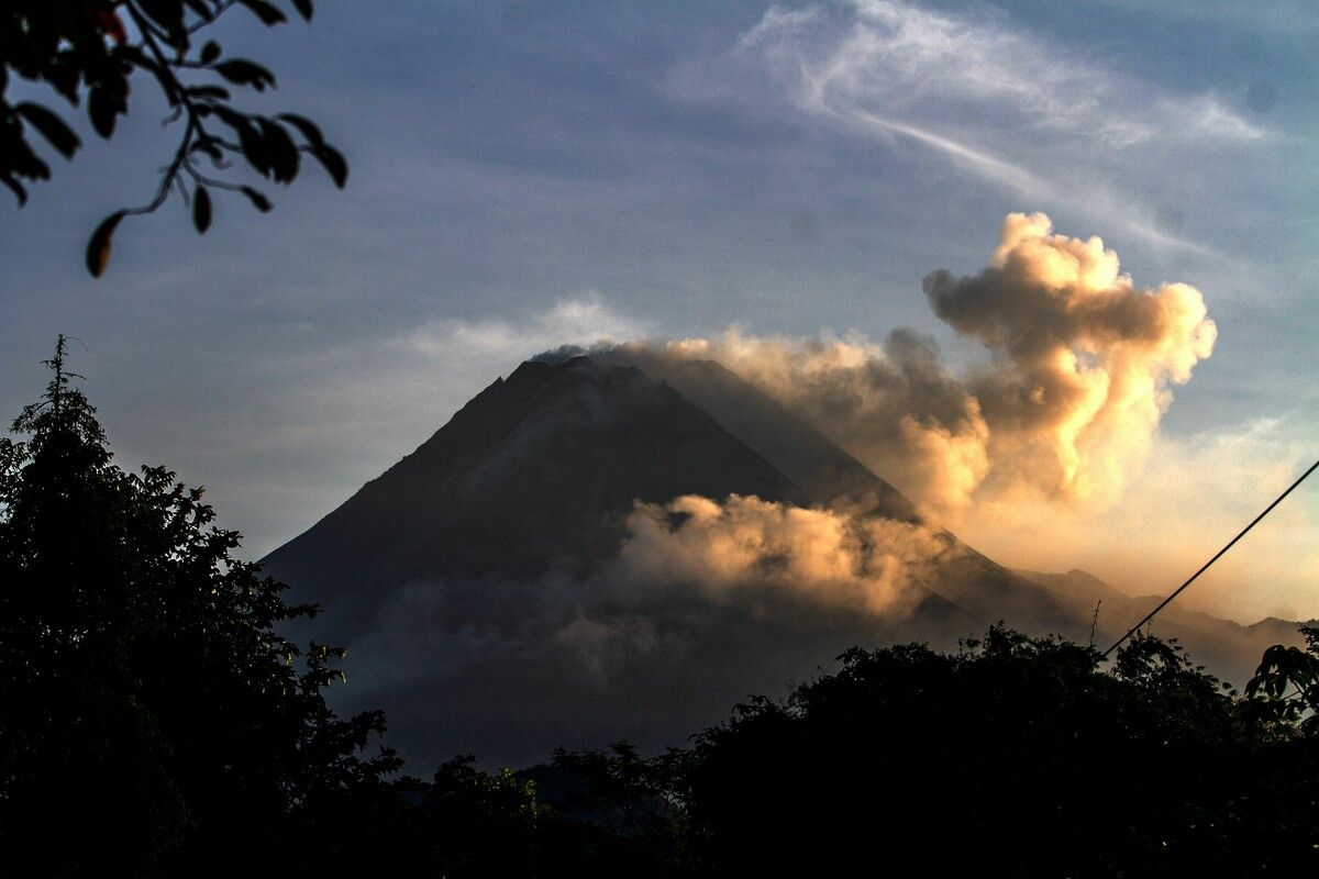 Der Merapi ist einer der aktivsten Vulkane in Indonesien.⇒afp