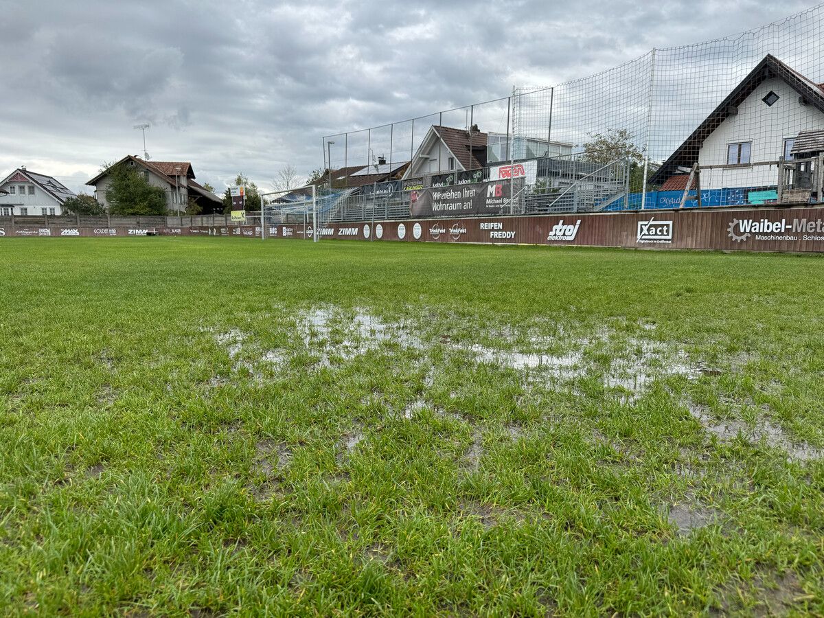 Der Platz im Stadion an der Holzstraße befindet sich in einem katastrophalen Zustand und wartet bereits schon seit Längerem auf die Sanierung.⇒strobel