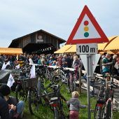Autofreie Zone beim Rad-Ried-Tag