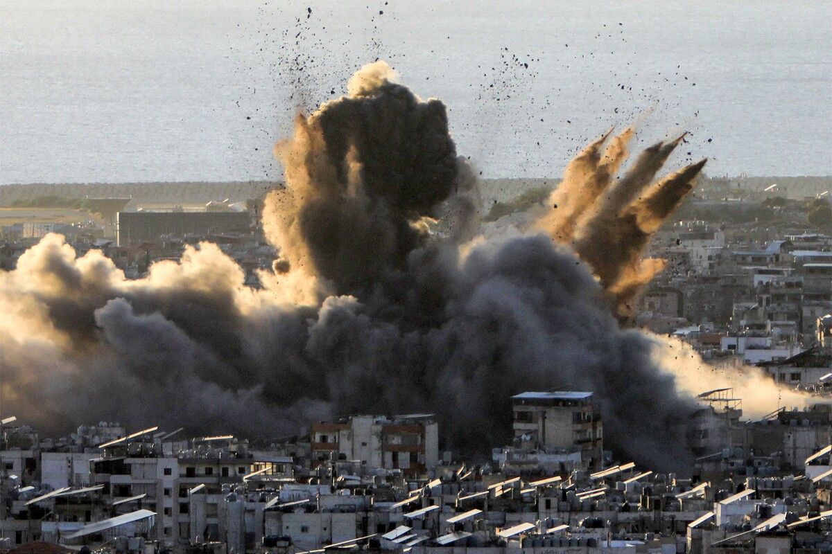 Die durch den Hamas-Terrorangriff verursachte Spirale der Gewalt im Nahen Osten dreht sich immer schneller. ⇒AFP